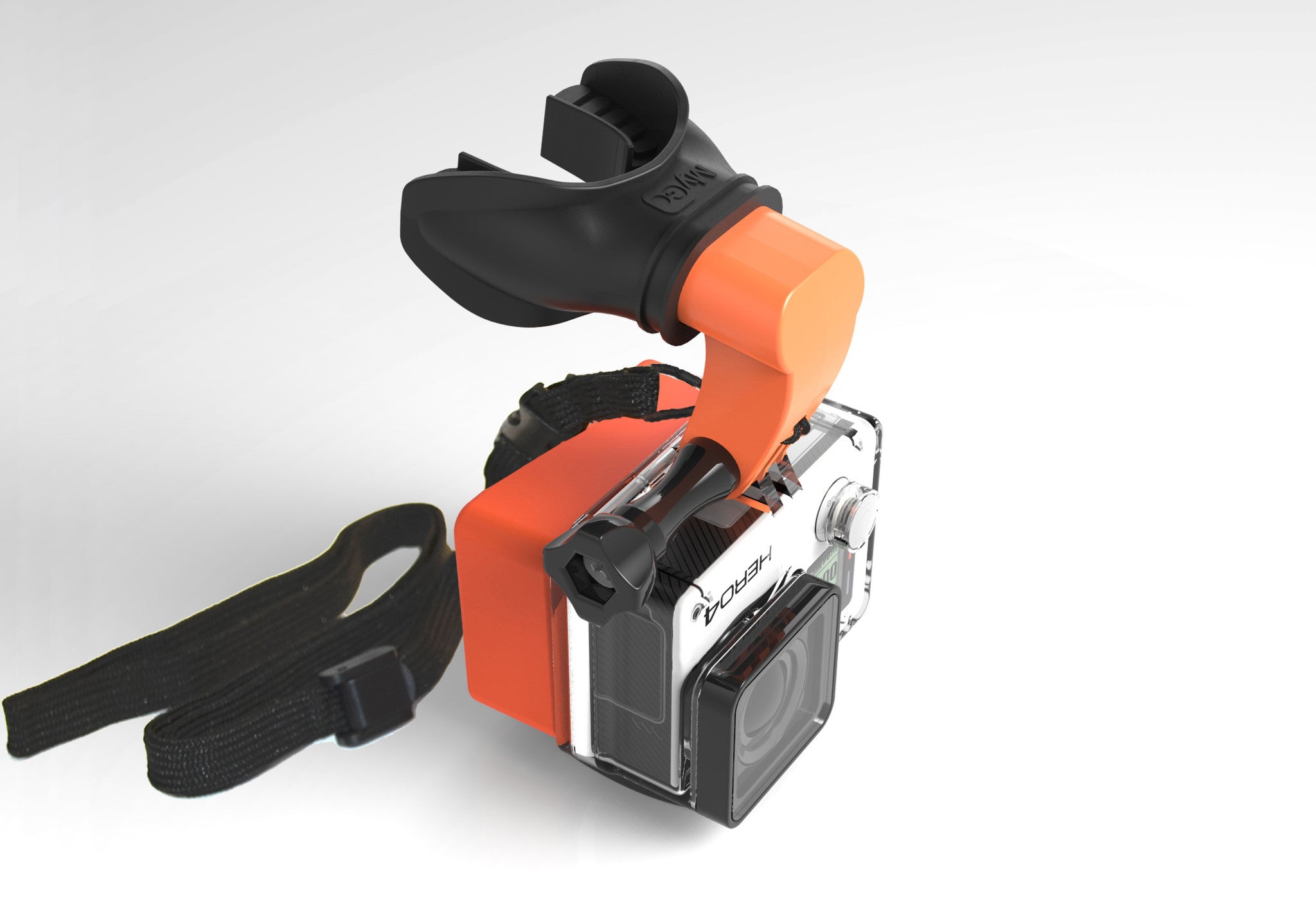 Bite mouth mount on sale gopro